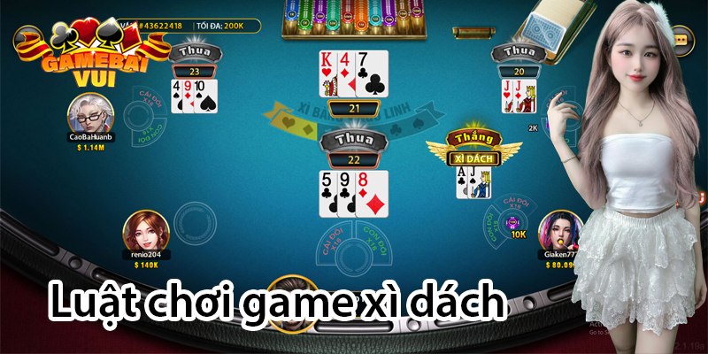 Luật chơi game xì dách