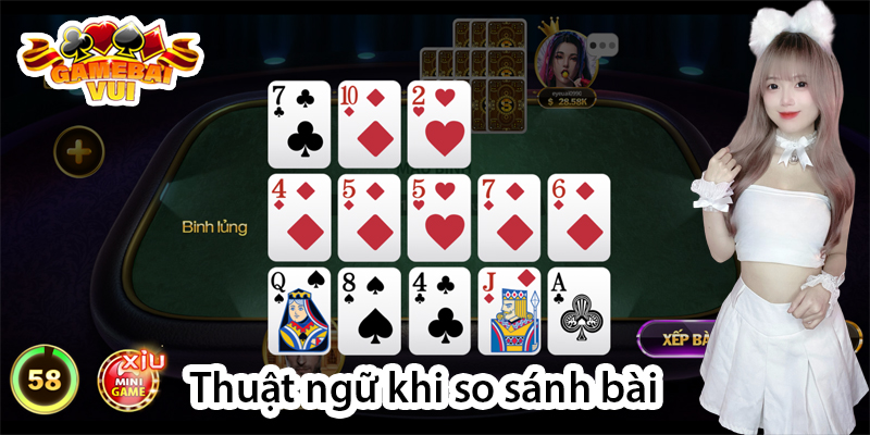 Thuật ngữ khi so sánh bài