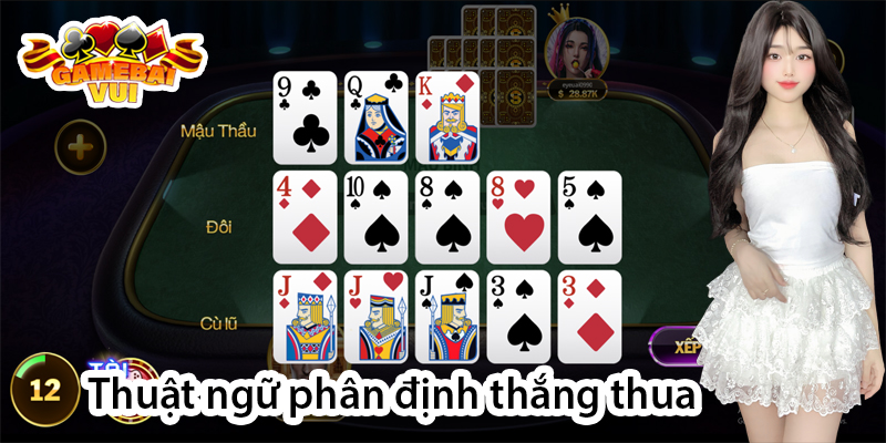 Thuật ngữ mậu binh khi phân định thắng thua