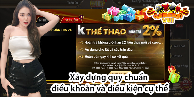 Xây dựng quy chuẩn cụ thể