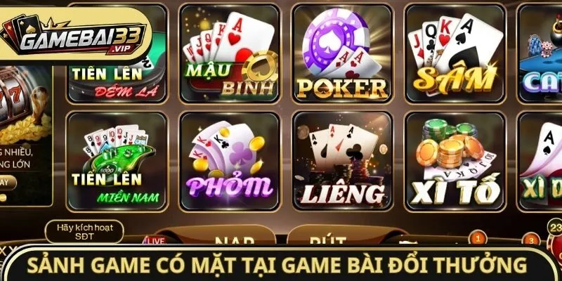Sảnh Game tối ưu có mặt tại Game bài đổi thưởng
